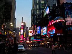 Broadway in New York City, snapped by Ryan Hoard