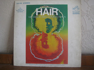 Hair's original cast recording. Photo by Andy Roberts.