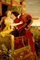 Romeo and Juliet (1870) by Ford Maddox Brown